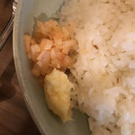 パンチマハル - 薬味もいい仕事してくれます！