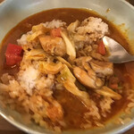 パンチマハル - 最後はお行儀悪く全部混ぜ♪