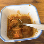 森の茶屋 - サービスで少しだけくれた薬膳カレー