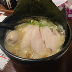 鶏そば ひでよし - 元祖鶏そば全部乗せ