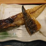 和処さゝ木 - 鯖の一夜干し定食 鯖アップ
