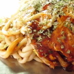 のむらお好み焼き店 - うどん肉玉　５００円