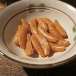Kurashima - お通しは柿の種