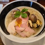 麺処 しろくろ - 貝とムール貝の汐そば 980円