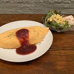 tag cafe - 香草鶏のオムライス