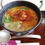 ワイナリーレストラン朝霧の庄 - ホルモンラーメン