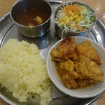 カレーの店 ガン爺 - 今日のランチ「ケララチキン」