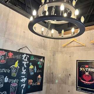 A chandelier in Izakaya (Japanese-style bar)? lol