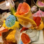 海鮮炭火料理 空雅 - お誕生日プレート