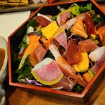 海鮮炭火料理 空雅 - 海の竜宮サラダ