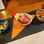 海鮮炭火料理 空雅 - お通し