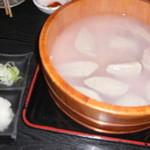 小樽・蕎麦屋・籔半 - 蕎麦がき