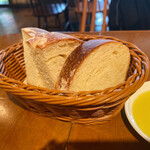 ルレ・サクラ - ランチセット：パン（一人切れ）