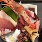 横浜魚市場卸協同組合 厚生食堂 - 店長おすすめ海鮮丼アップ