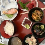 横浜魚市場卸協同組合 厚生食堂 - 焼き魚定食
