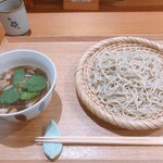 手打蕎麦せんり - 鴨ざる蕎麦¥1,400