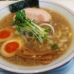 花道 - 背脂煮干しラーメン煮玉子入り