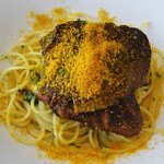 イルマーレ - Bコース：パスタ（原木椎茸、イタリア産カラスミのスパゲッティ）
