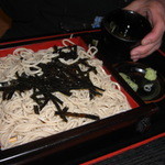 小樽・蕎麦屋・籔半 - 道産蕎麦粉のざる蕎麦