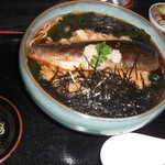 小樽・蕎麦屋・籔半 - 鰊　群来そば