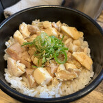 らーめん チキント - ランチ鷄肉丼200円
