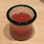 寿司つばさ - 西瓜の生搾り