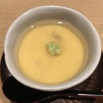 寿司つばさ - 西貝、筍の茶碗蒸し