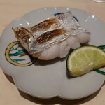 鮨料理 一高 - 太刀魚の塩焼き