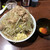 D麺 - 料理写真:麺半分　ニンニク　野菜マシマシ　あぶらマシマシ