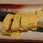 大漁旗 - 魚屋の出汁巻き480円