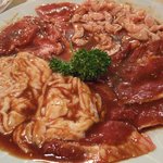 焼肉ジュージュー - スタミナ大皿