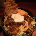武蔵家別館 - スタミナ野郎丼（焼肉）