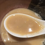 中華蕎麦 とみ田 - らぁめん　スープ割り