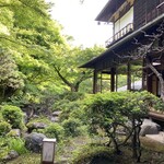 Okutan Kiyomizu - この庭園の地下におとうふの作業場が。