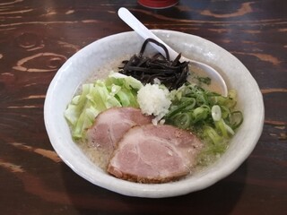 山嵐 - 白スープ(850円)