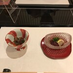 Okiagari Koboshi - 箸付2品