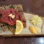 居酒屋 来よ乃 いちり - 馬刺し