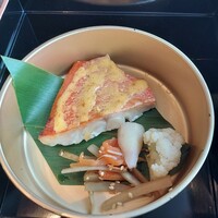 日本料理 旬彩 - 三の段　金目鯛黄身幽庵焼