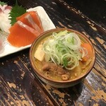 居酒屋越乃赤たぬき - もつ煮込み