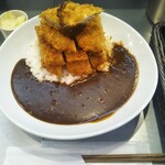 正義のトンカツとカレー - 鬼盛かつカレー 1,250円