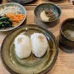 SAGAN - おむすびと京都西利の漬物セット1,000円税別