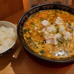 Manshuu - じゃん麺(大盛,スペシャルトッピング), 中ごはん