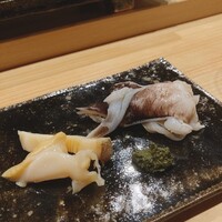 鮨 十兵衛 - 鳥貝とバイ貝