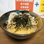 つけ蕎麦 すみ - 冷特製ラー油肉つけ蕎麦