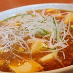 突撃ラーメン - 夜限定麻婆豆腐麺1010円