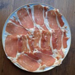 Jamon serrano from Trevelles