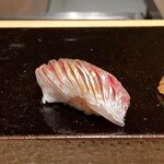 Shimbashi Sushi Seishin - 鯵 葱