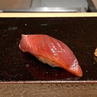 新橋 鮨 清新 - 鰹 漬け 葱