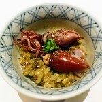 鮓 きずな - ホタルイカ蒸し鮨
