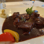 北海道ホテル - 十勝和牛の十勝ワイン煮込み